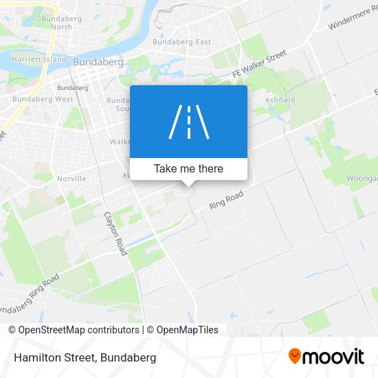 Hamilton Street map