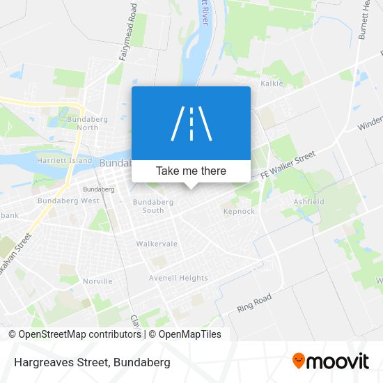 Hargreaves Street map