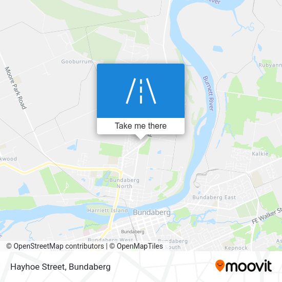 Hayhoe Street map