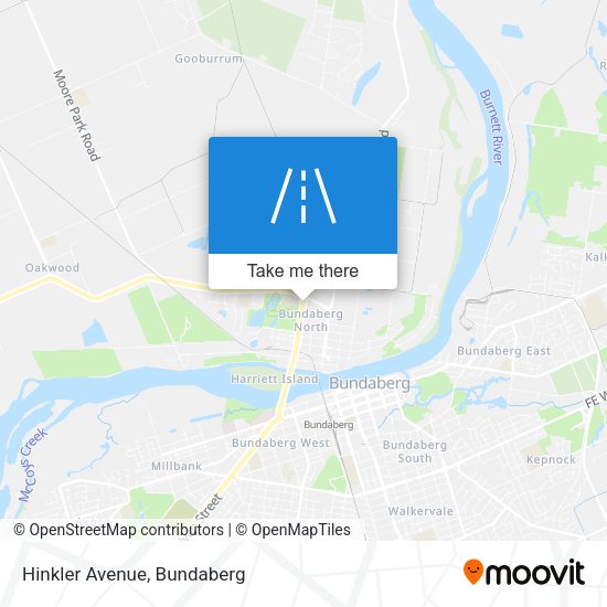 Hinkler Avenue map