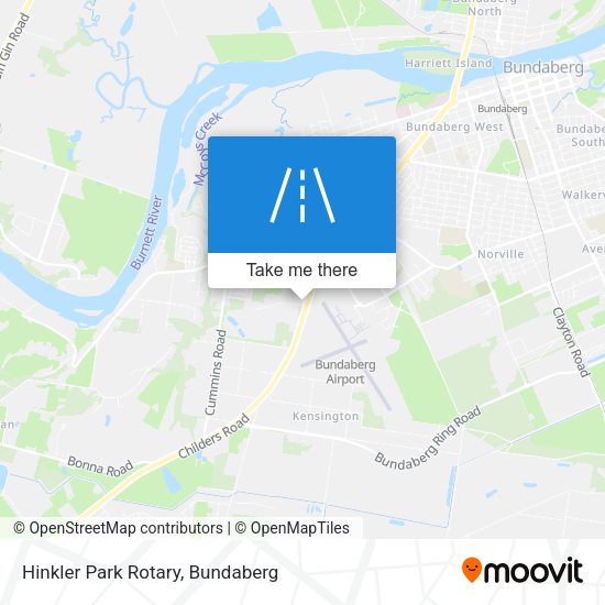 Hinkler Park Rotary map