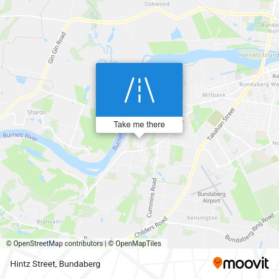 Hintz Street map
