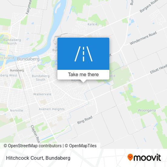 Hitchcock Court map