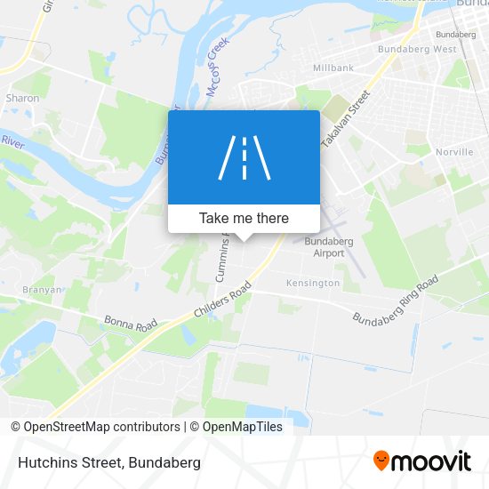 Hutchins Street map