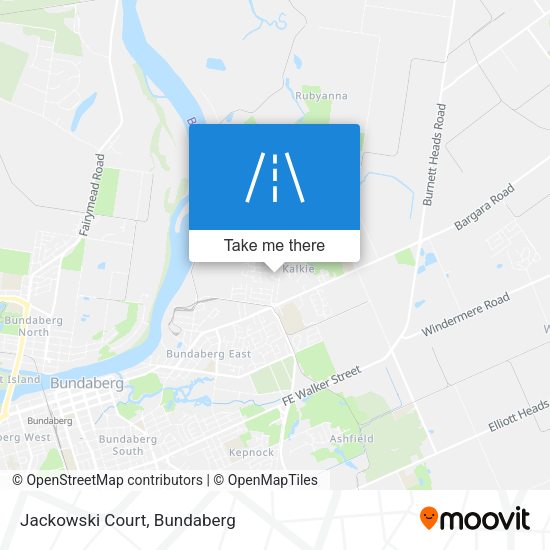 Jackowski Court map
