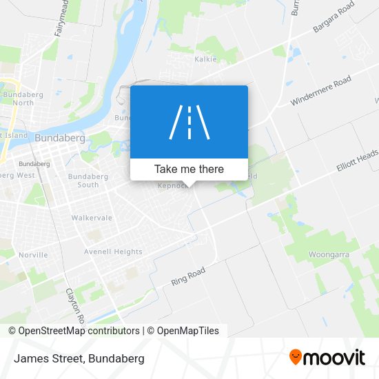 James Street map