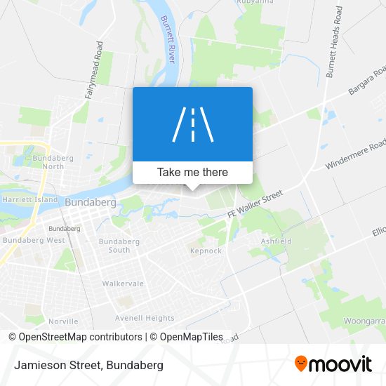 Jamieson Street map