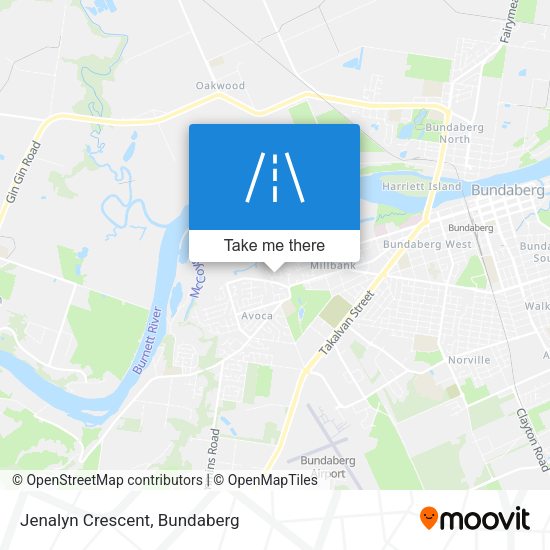 Jenalyn Crescent map