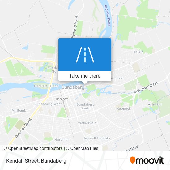 Kendall Street map