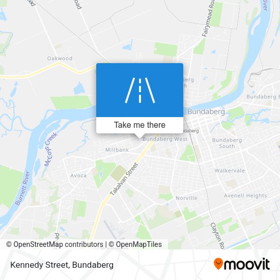Kennedy Street map