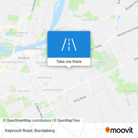 Kepnock Road map