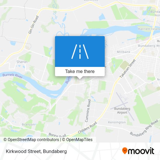 Kirkwood Street map