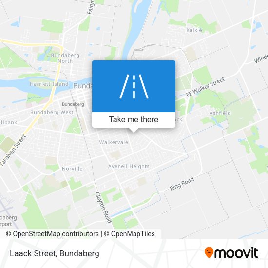 Laack Street map