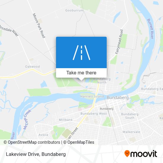 Lakeview Drive map