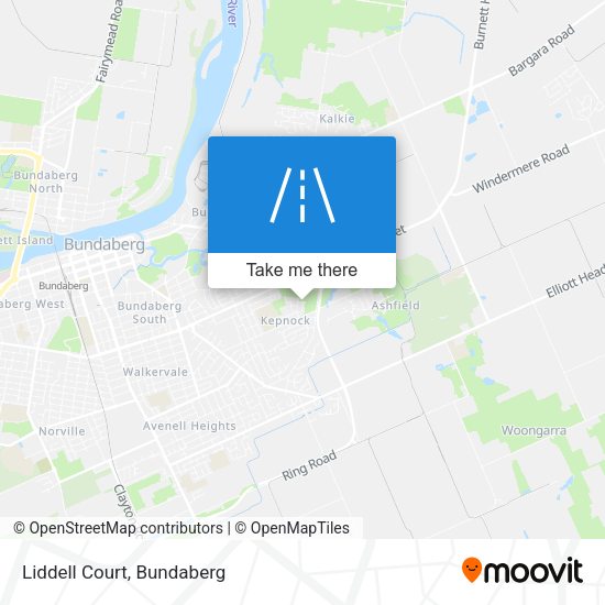 Liddell Court map