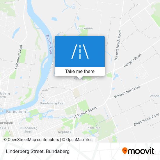 Linderberg Street map