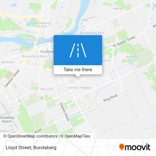 Lloyd Street map