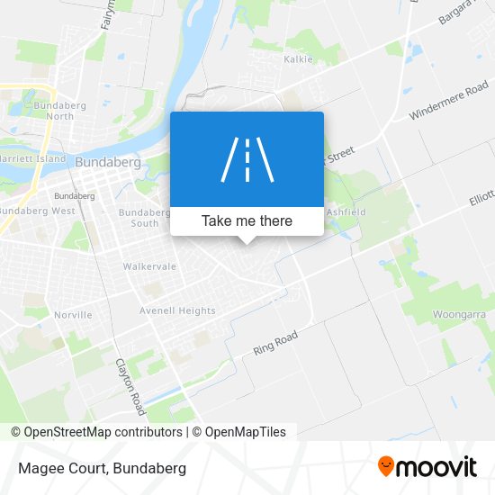 Magee Court map