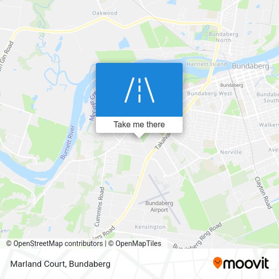 Marland Court map