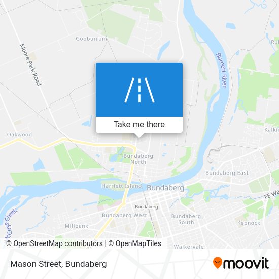 Mason Street map