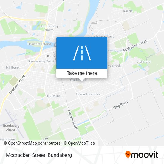 Mccracken Street map
