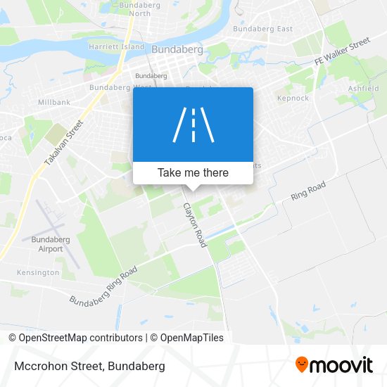 Mccrohon Street map