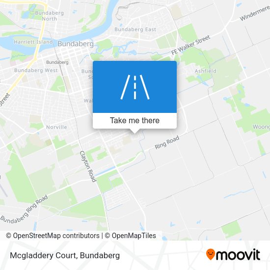 Mcgladdery Court map