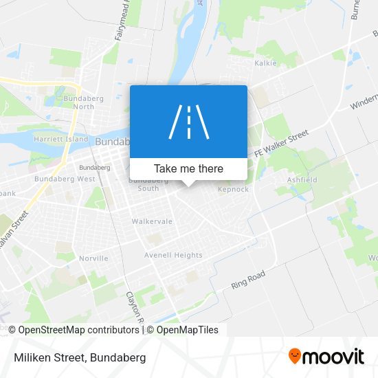 Miliken Street map