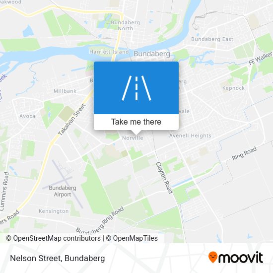 Nelson Street map