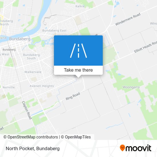 North Pocket map