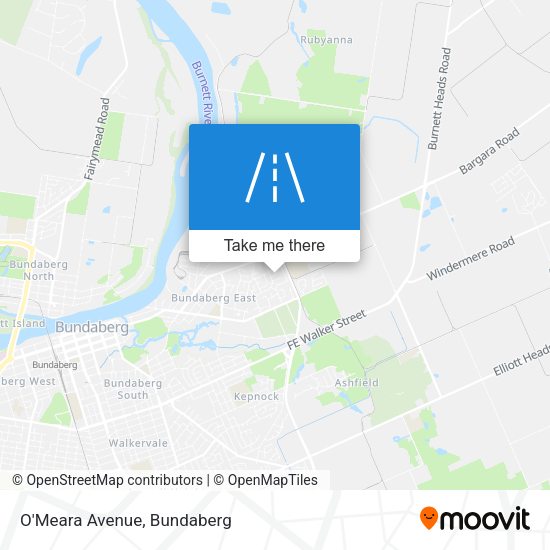 O'Meara Avenue map