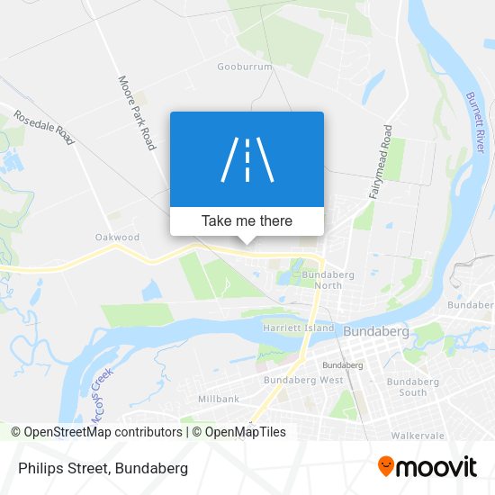 Philips Street map