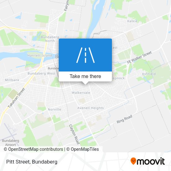 Pitt Street map