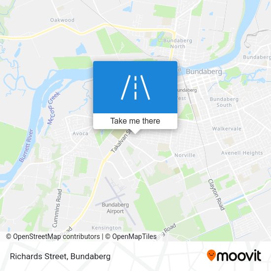 Richards Street map