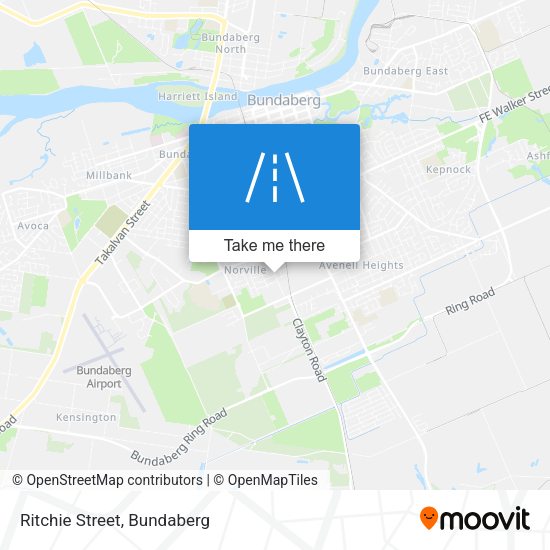 Ritchie Street map