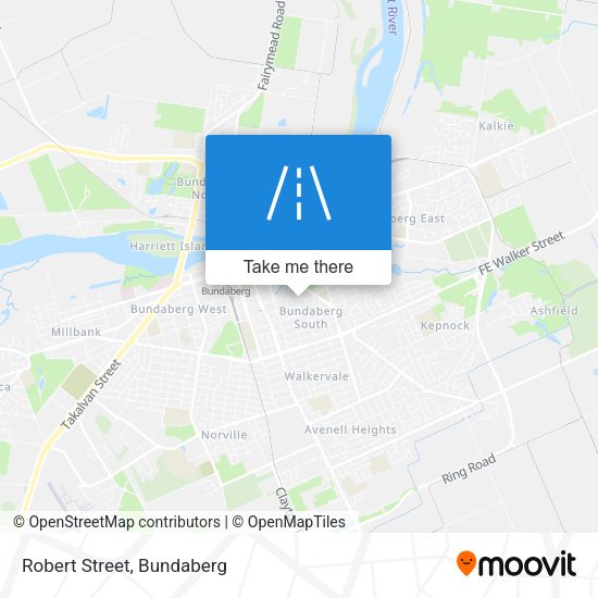 Robert Street map