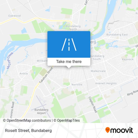 Roselt Street map