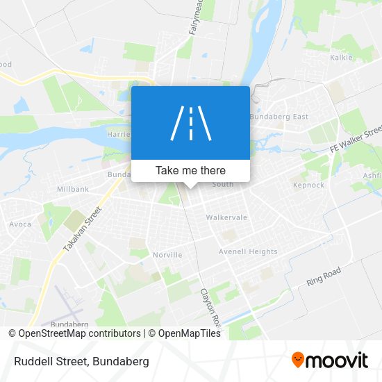 Ruddell Street map