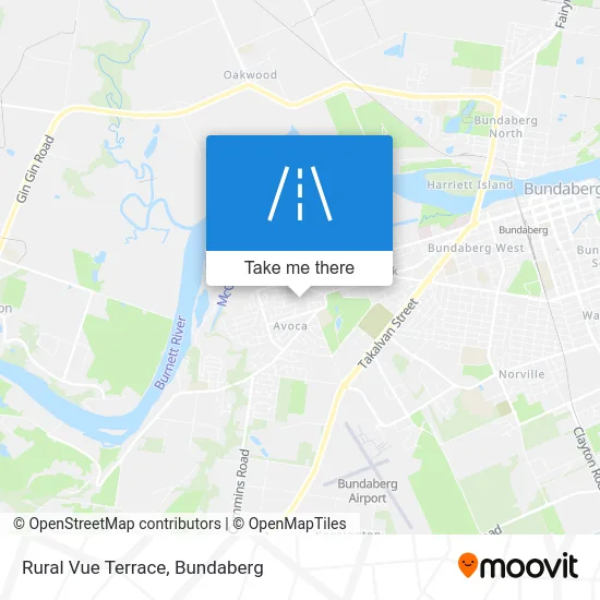 Mapa Rural Vue Terrace