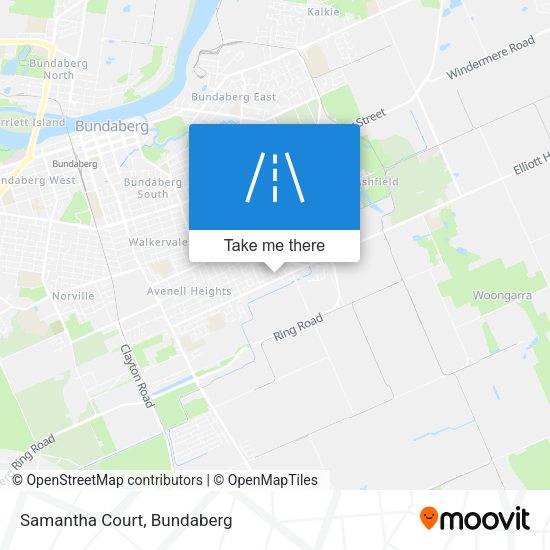 Samantha Court map