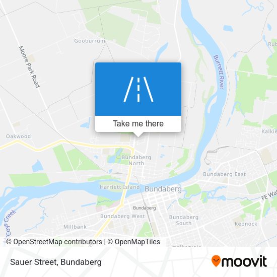 Sauer Street map