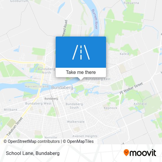 School Lane map