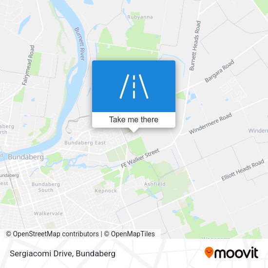 Sergiacomi Drive map