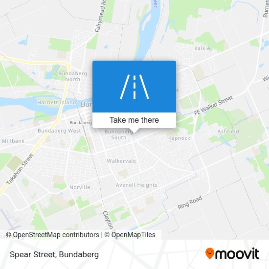 Spear Street map