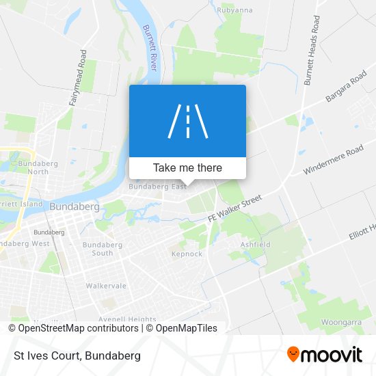 St Ives Court map