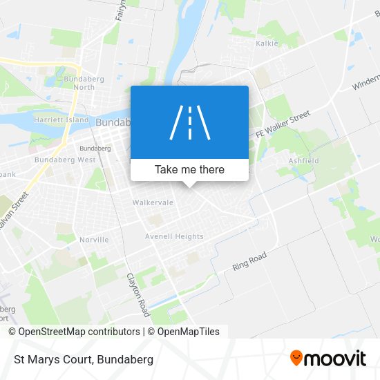 St Marys Court map