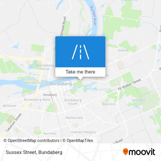 Sussex Street map