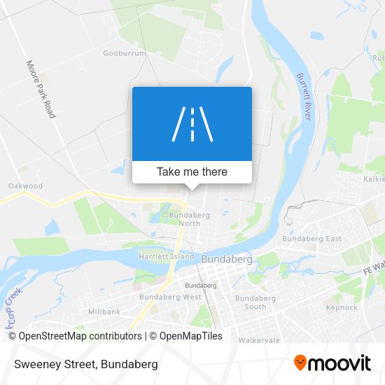 Sweeney Street map