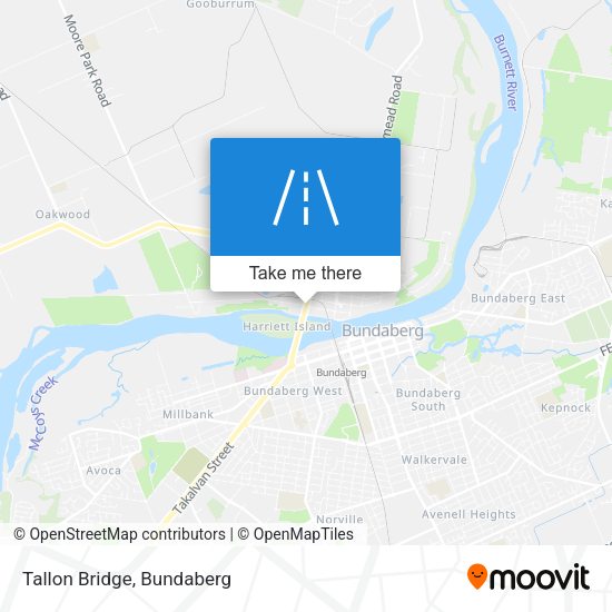 Tallon Bridge map