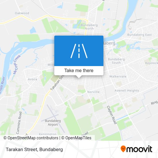 Tarakan Street map
